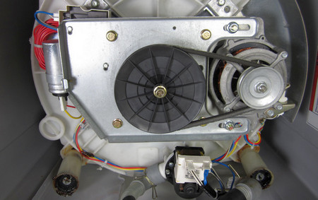 Замена приводного двигателя стиральной машины